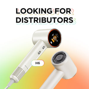 Uniorange plasma high speed LCD screen display hair dryer h6