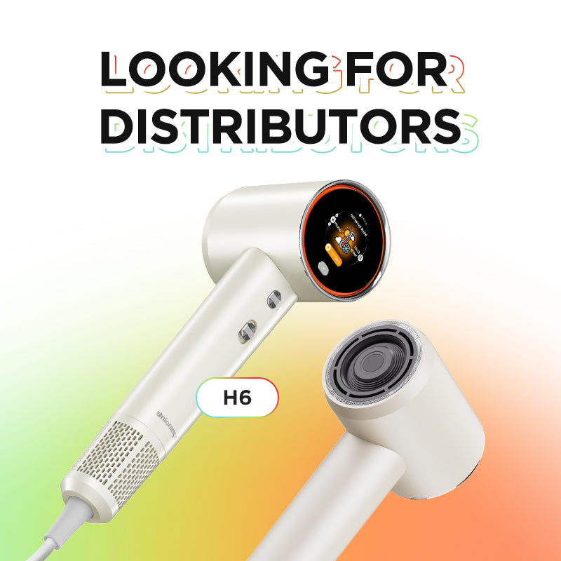 Uniorange plasma high speed LCD screen display hair dryer h6